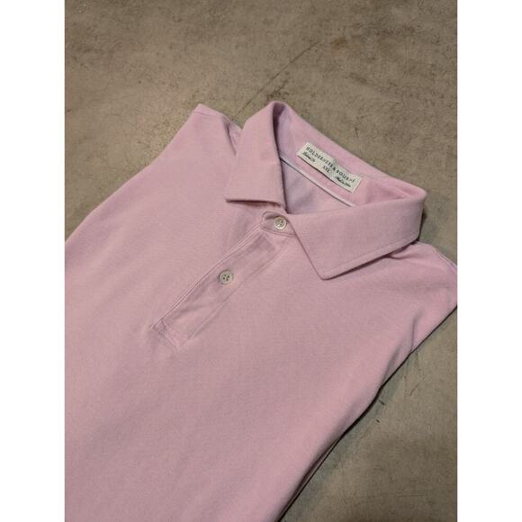 Holderness And Bourne the Chapman Polo Mens XXL Tailored Fit Pink - Picture 1 of 8